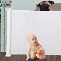 Daily use pet gate fence rolling gate for baby folding children safety gate