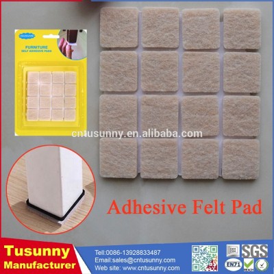 non-woven adhesive felt scratch protector/outdoor furniture foot pad